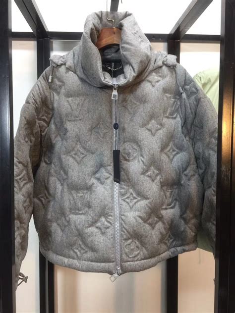 louis vuitton bubble coat|louis vuitton winter jacket.